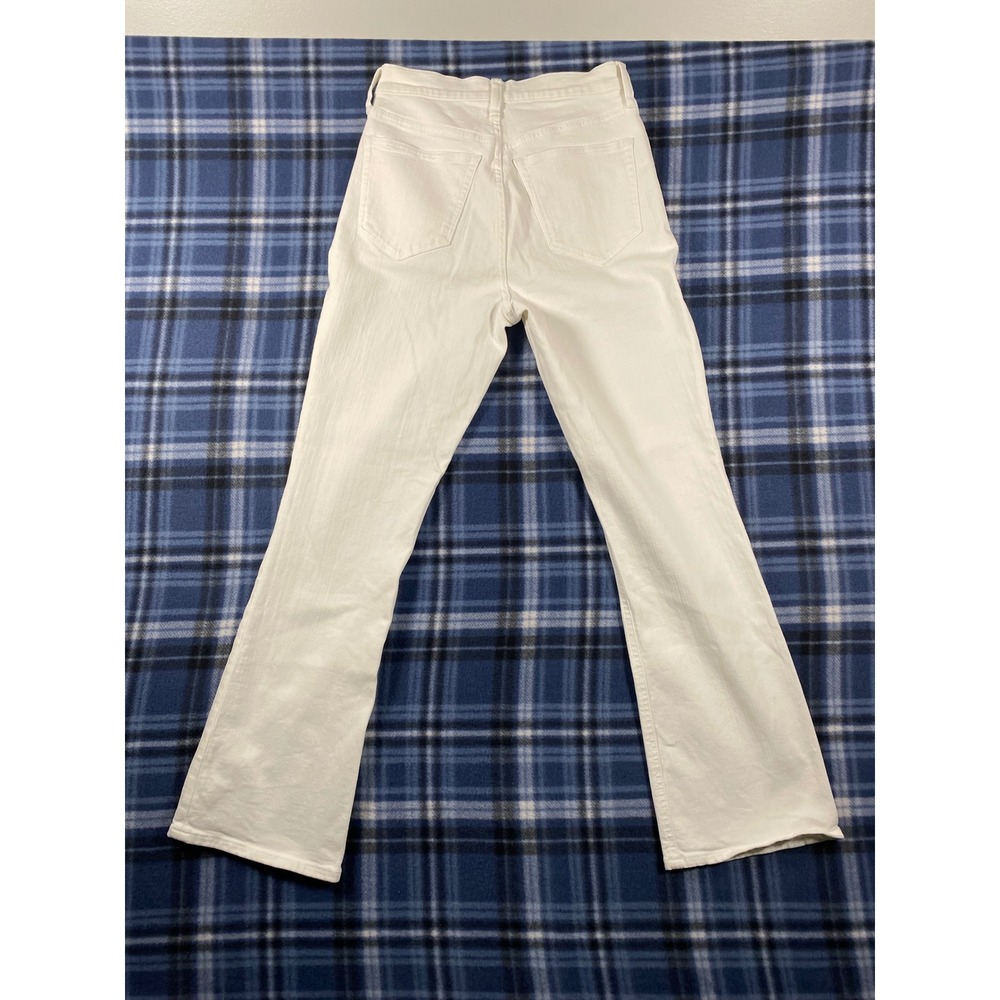 J.Crew High-Rise Flare Crop Jeans White 27T BX544 Tall - Picture 8 of 8